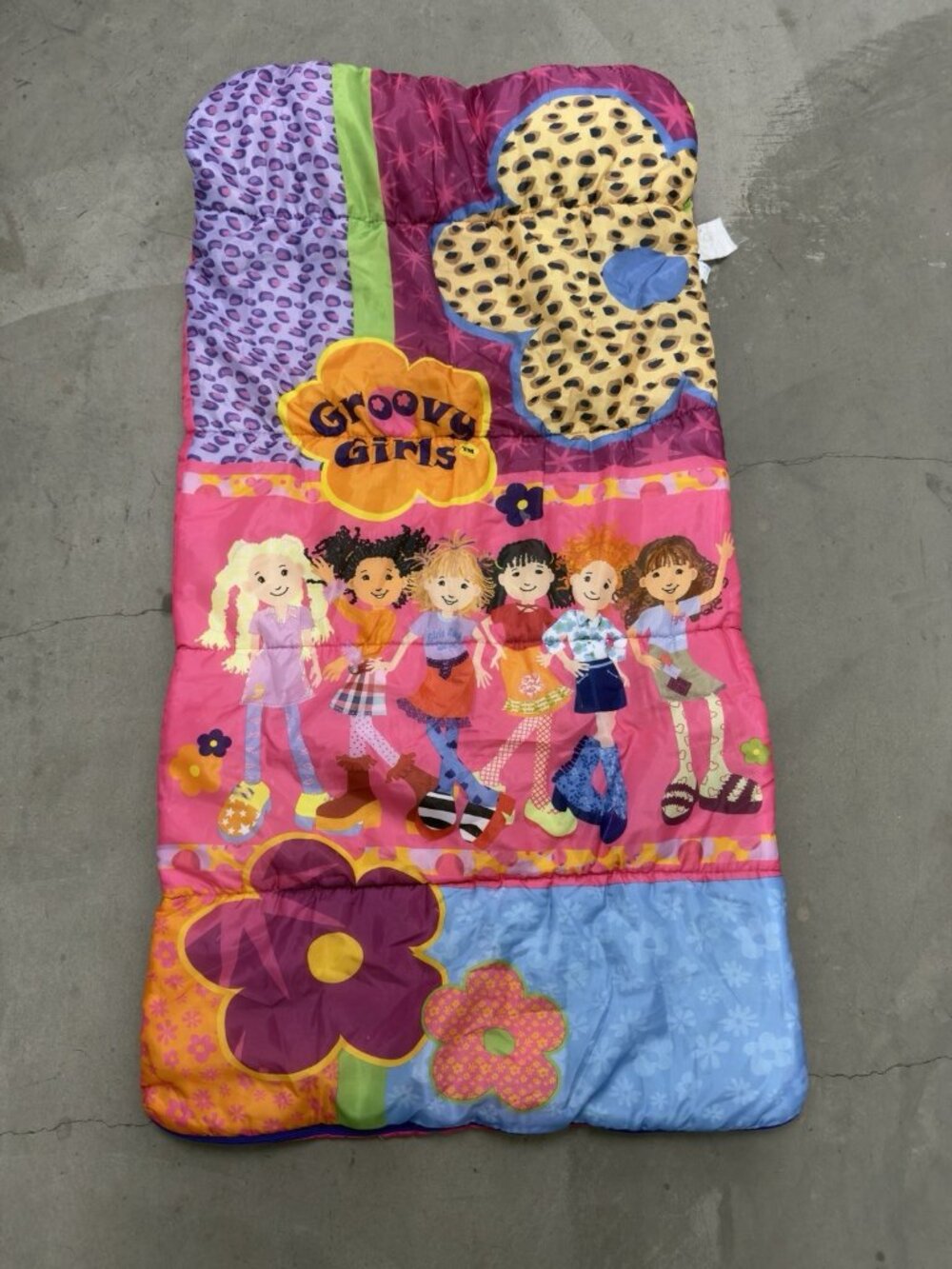 Vintage 2000s Groovy Girls Children's Sleeping Bag Slumber Pod